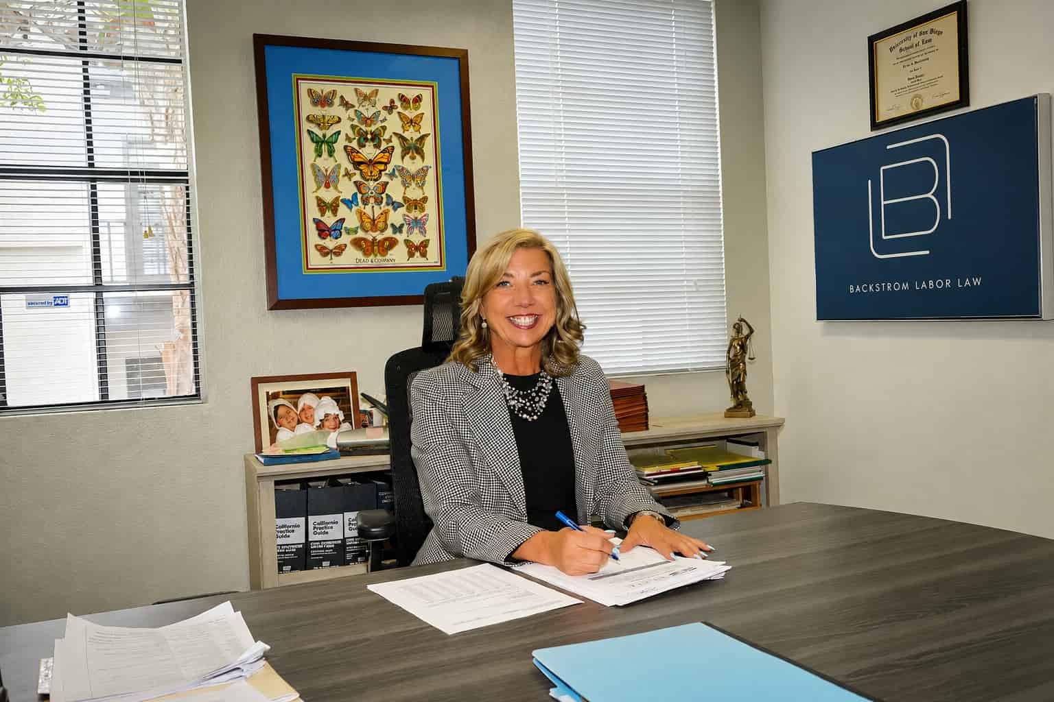 Karin Backstrom, California employment law attorney at Backstrom Labor Law