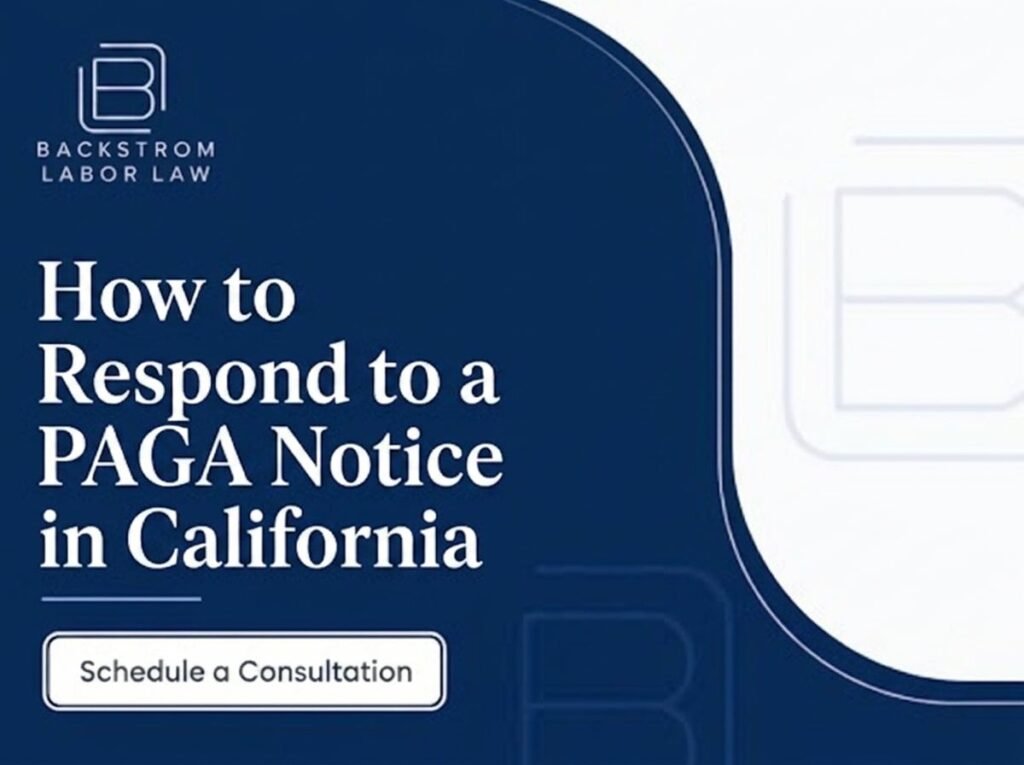 How to Respond to a PAGA Notice in California